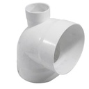 CODO PVC SANITARIO 4 X 2 TRASERA