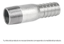 CONECTOR MACHO GALV 3/4 NIPLE BOTELLA