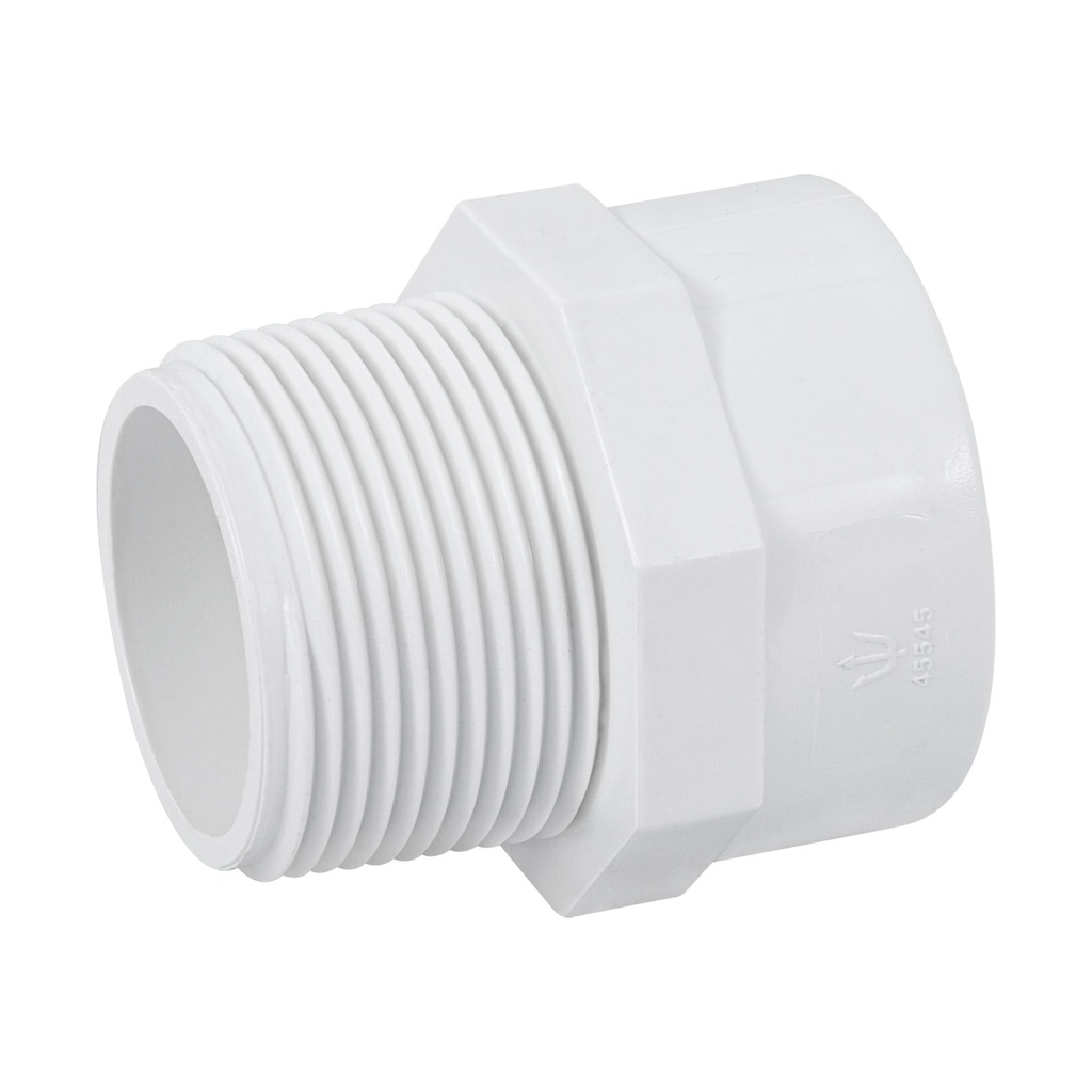 COPLE PVC HIDRA. R/EXT. 1 1/4 (R)