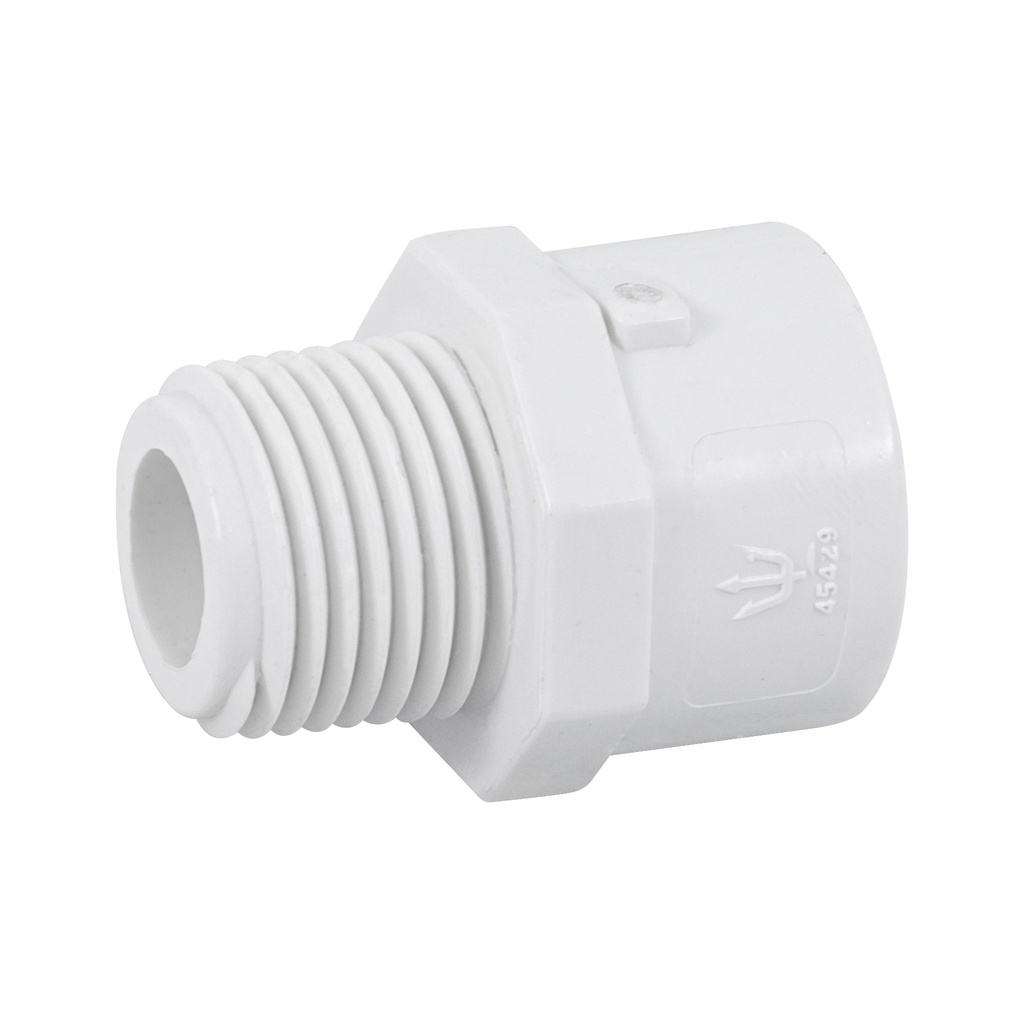 [PPH-M1/2] COPLE PVC HIDRA. R/EXT. 1/2