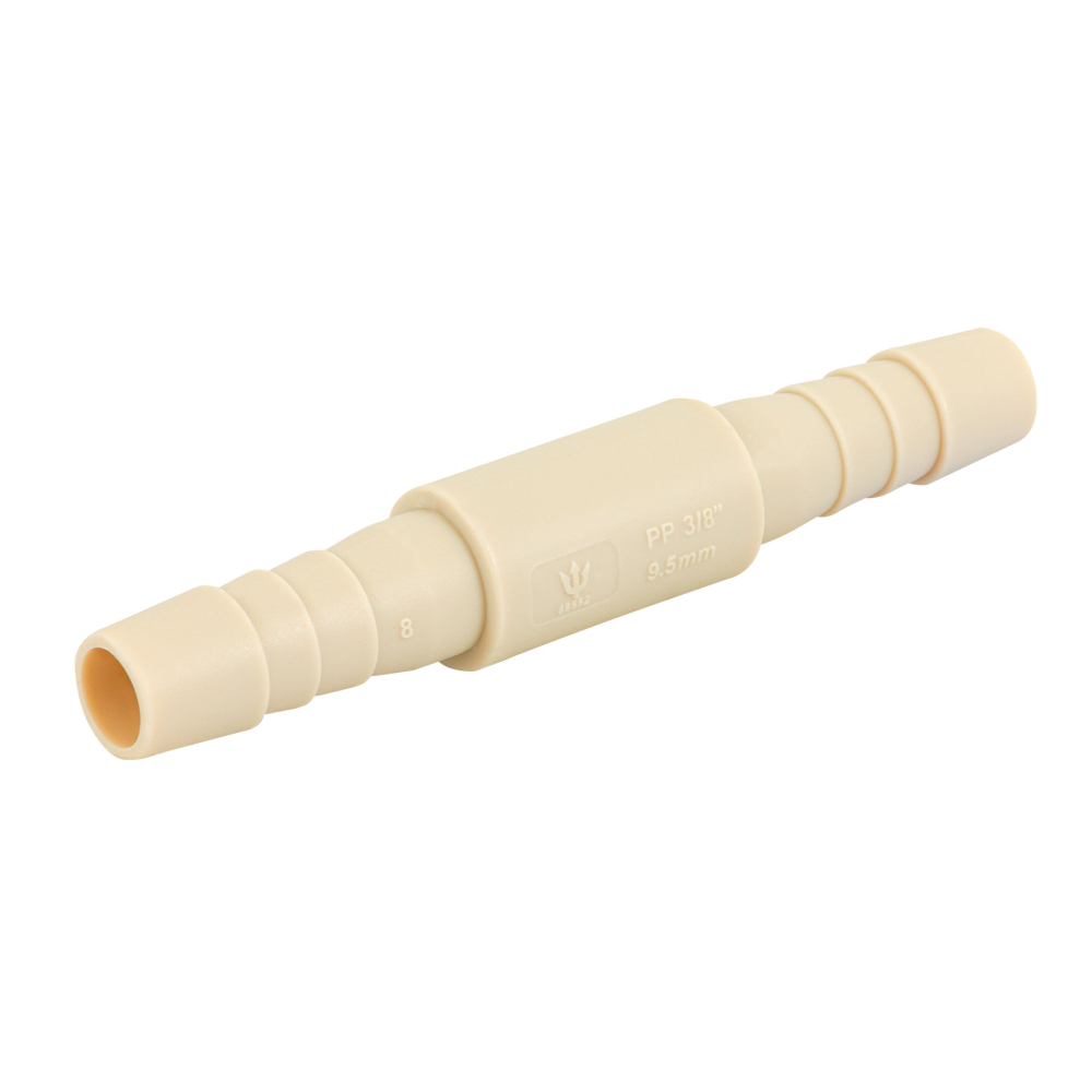 COPLE PVC. P/MANGUERA 3/8