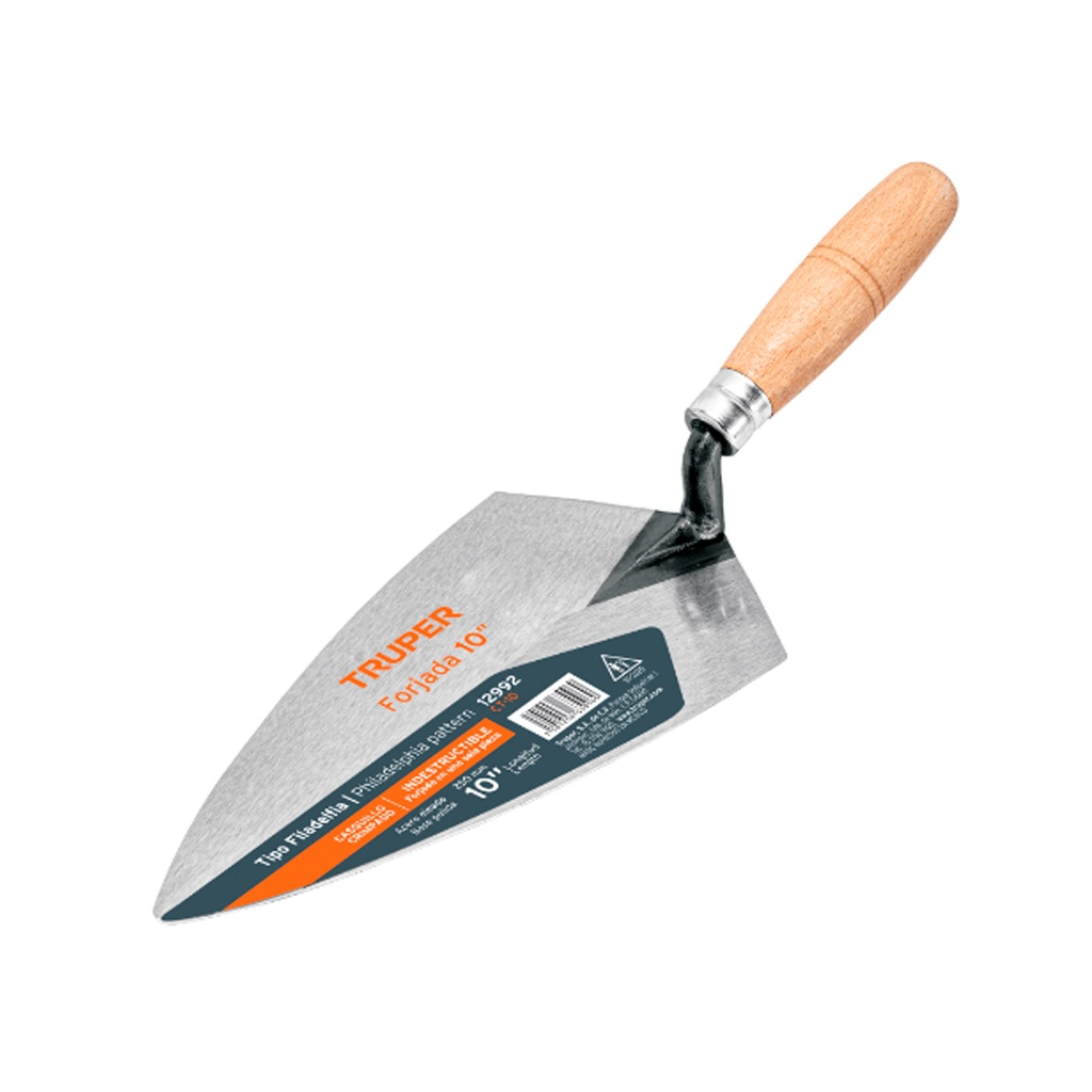 [TRU-12992] CUCHARA PARA ALBAÑIL 10' FORJADA TIPO FILADELFIA, TRUPER