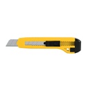 CUTTER 18 MM PLÁSTICO, PRETUL