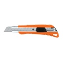 CUTTER 18 MM REFORZADO DE PLÁSTICO CON ALMA METÁLICA, TRUPER