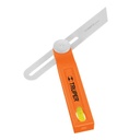 ESCUADRA FALSA D/ACERO INOXIDABLE 19CM / 6' CON MANGO DE ABS