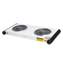 [TRU-48127] PARRILLA ELÉCTRICA 2 QUEMADORES EN ESPIRAL, BLANCA, VOLTECK*