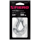 GANCHO ESLINGA DE ACERO FORJADO 3/4', CARGA 500 KG, FIERO