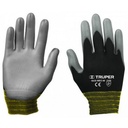 GUANTES DE NYLON RECUBIERTOS DE POLIURETANO, M, TRUPER