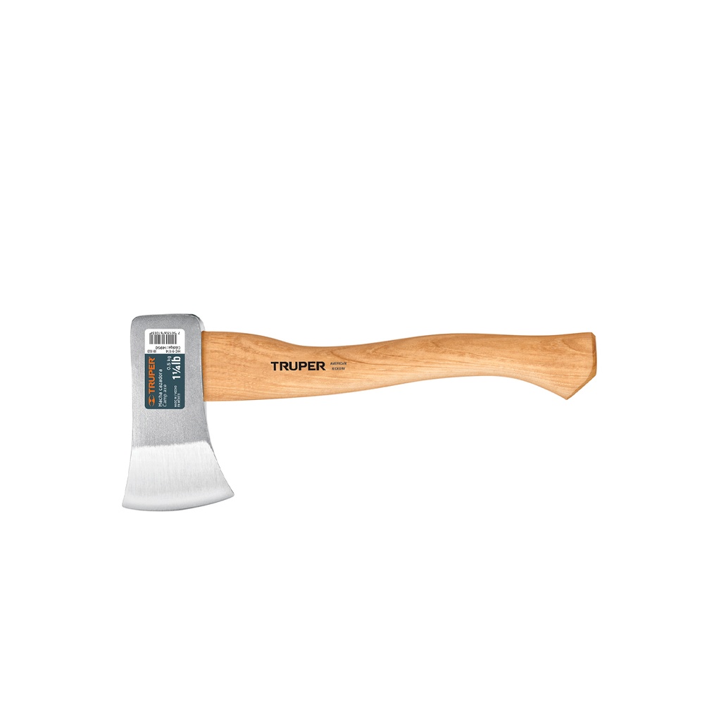 HACHA CAZADORA 1-1/4 LB, MANGO HICKORY 14', TRUPER