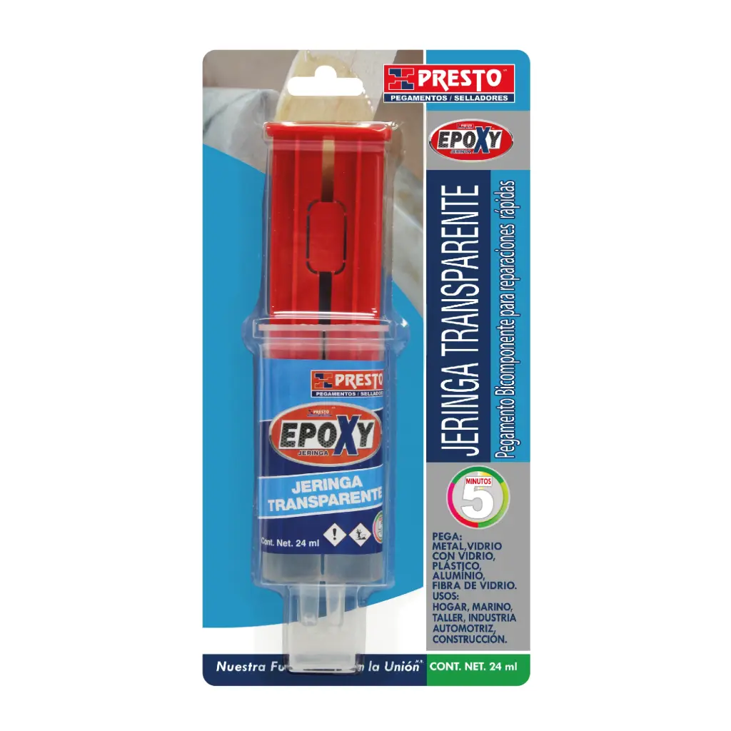 JERINGA EPOXY TRANS (PLASTIACERO) (30)