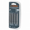 ESTUCHE CON 5 PUNTAS DE CRUZ PH1 LARGO 2', TRUPER EXPERT