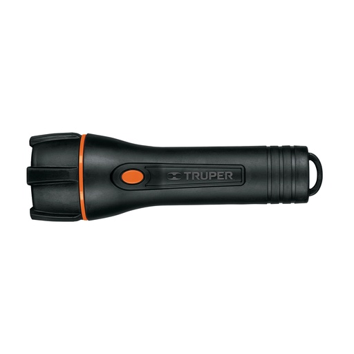 [TRU-13019] LINTERNA PLÁSTICA 1 LED 180 LM CON 2 PILAS D, TRUPER