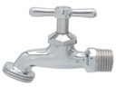 [URR-4019C] LLAVE CHORRO 1/2 CROMADA URREA(12)