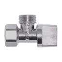 [URR-3401SC] LLAVE DE CONTROL ANGULAR DE LATÓN S/CONTRATUERCA