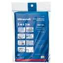 [TRU-41923] LONA PLASTICA AZUL SENCILLA  4x5 M