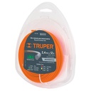 [TRU-17607] HILO REDONDO, PARA DESBROZADORA, 2.4MM X 12M, BLÍSTER TRUPER