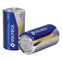 [TRU-46311] BLÍSTER CON 2 PILAS ZINC-CARBÓN D, VOLTECK