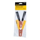 [TRU-20123] CABALLETE CON 2 CAIMANES PARA CABLES PASA CORRIENTE, PRETUL