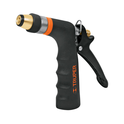 [TRU-18476] PISTOLA PARA RIEGO 2 FUNCIONES CON RECUBRIMIENTO Y BOQUILLA