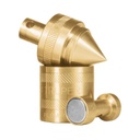 [TRU-17067] PLOMADA DE LATÓN 12 OZ CON CENTRO Y GUÍA MAGNÉTICA, TRUPER