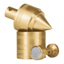 [TRU-17069] PLOMADA DE LATÓN 24 OZ CON CENTRO Y GUÍA MAGNÉTICA, TRUPER