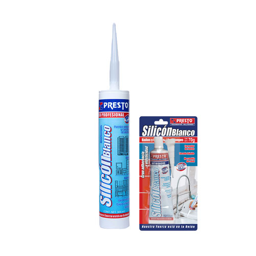 [PRE-4407] SILICÓN TUBO BLANCO (24)