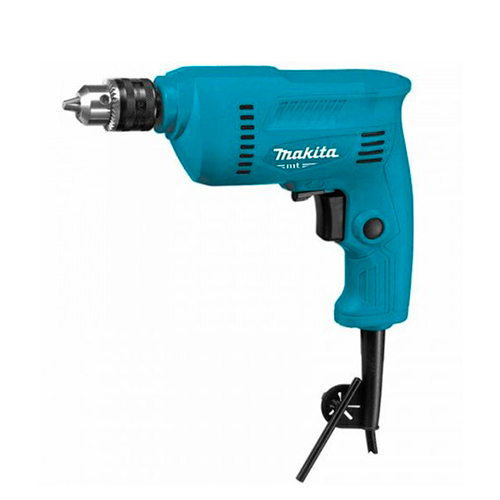 [MAK-m0600b] TALADRO 10MM 3/8" V.V.R. 0-3,000 RPM BROQ. METALICO 350W