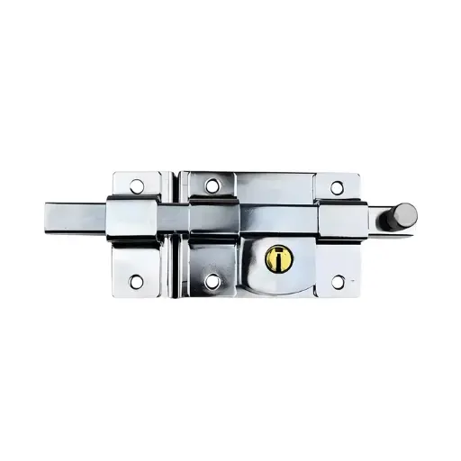 [KOV-CB3] CERRADURA DE BARRA IZQUIERDA CROMO CAJA