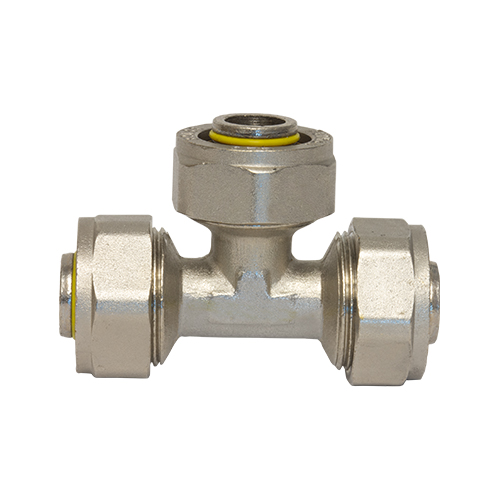 [COF-CG-TE000] TEE 3/8 X 3/8 X 3/8 COMP GAS PE-AL-PE