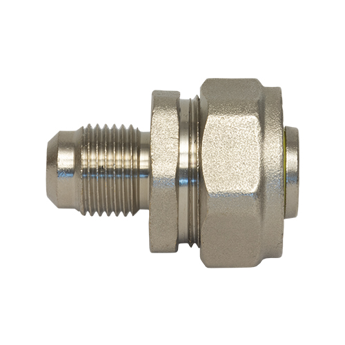 [COF-CG-AF00] ADAPTADOR FLARE 3/8  FL X 3/8  COMP GAS PE-AL-PE