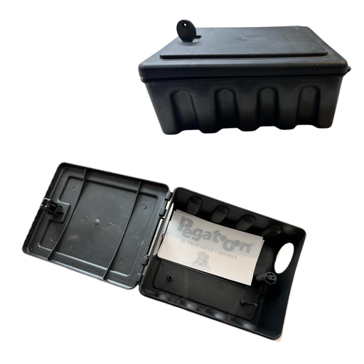 [TON-P500] ESTACION DE CEBADEROS CON RODENTICIDAD Y CON  LLAVE