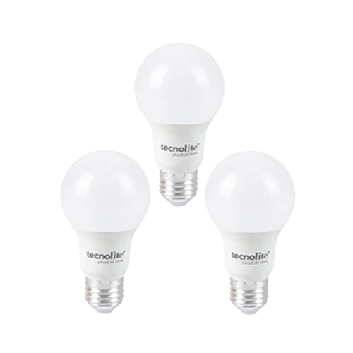 [ELEC-A19-LED/010/65-3] 3 PACK FOCOS LED A19 8.5W
