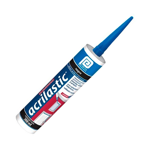 [PEN-SAC1N30] ACRILASTIC NEGRO, CARTUCHO 300 ML