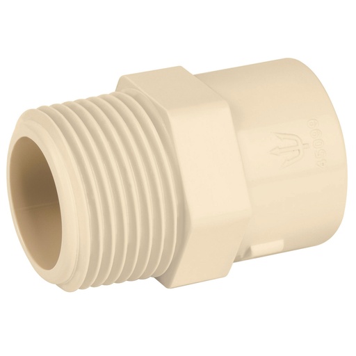[CPVC-M3/4] ADAPTADOR MACHO CPVC 3/4