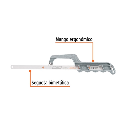 [TRU-10236] MINI ARCO 12' DE ALUMINIO PARA SEGUETA, TRUPER
