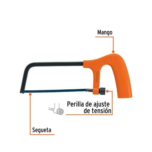 [TRU-10210] ARCO JUNIOR 6' PARA SEGUETA, TRUPER