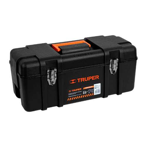 [TRU-11506] CAJA PARA HERRAMIENTA 23' INDUSTRIAL, BROCHES METÁLICOS