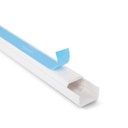 [ELEC-2010A] CANALETA PARA CABLE 20 x 10 C/ ADHESIVO