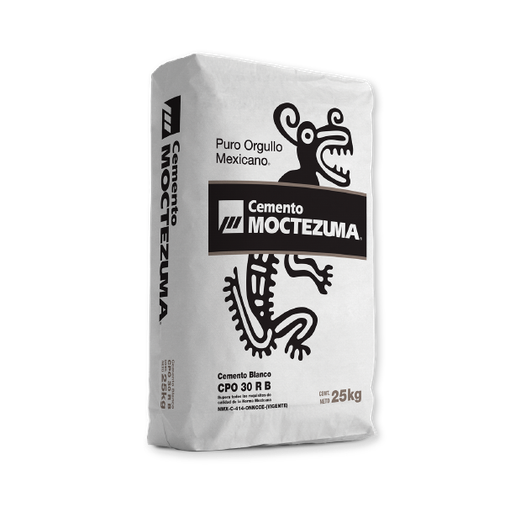 [MOC-CEMBCO] CEMENTO BLANCO MOCTEZUMA 25 KG