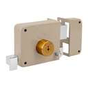 [TRU-43528] CERRADURA SOBREPONER DERECHA CLÁSICA, LLAVE TETRA, CAJA