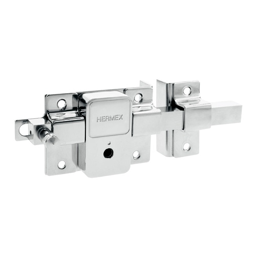 [TRU-43509] CERRADURA DE BARRA FIJA, LLAVE TETRA, DERECHA, HERMEX