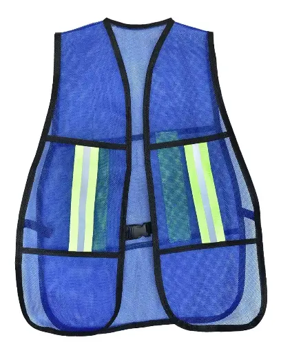 [LC-QBC004A] CHALECO SEGURIDAD AZUL