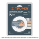 [TRU-11726] CINTA DOBLE CARA DE 19 MM X 10 M, TRUPER