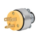 [TRU-46202] CLAVIJA INDUSTRIAL BLINDADA ATERRIZADA, 2 POLOS+TIERRA