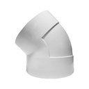 [PVC-11/245] CODO PVC SANITARIO 1 1/2 X 45