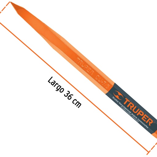[TRU-13053] CUÑA PARA CONCRETO DE 7/8', TRUPER