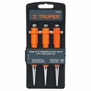 [TRU-18064] JUEGO DE 3 EMBUTIDORES DE CLAVOS, TRUPER