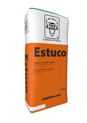 [PEG-ESTUNI] ESTUCO NIEVE PEGADURO 20 KG