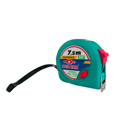 [MED-MGA7525] FLEXOMETRO CADENA C/ BOTON 7.5 MTS